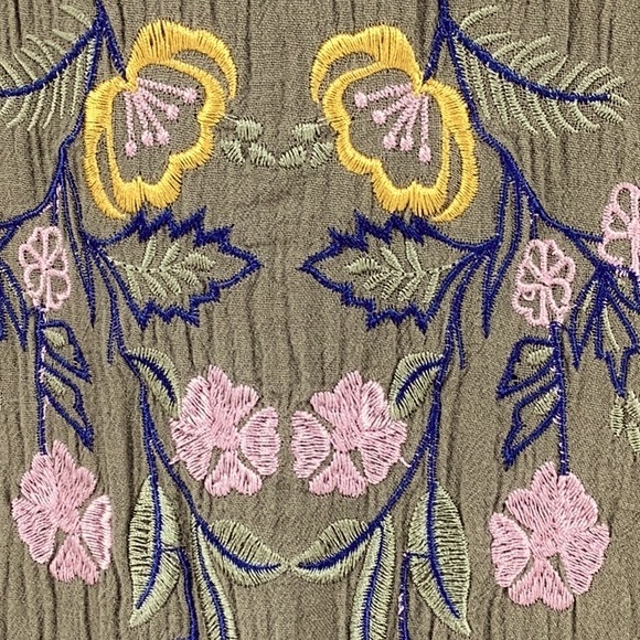 MIAMI EMBROIDERED SLEEVELESS DRESS - Picture 6 of 16